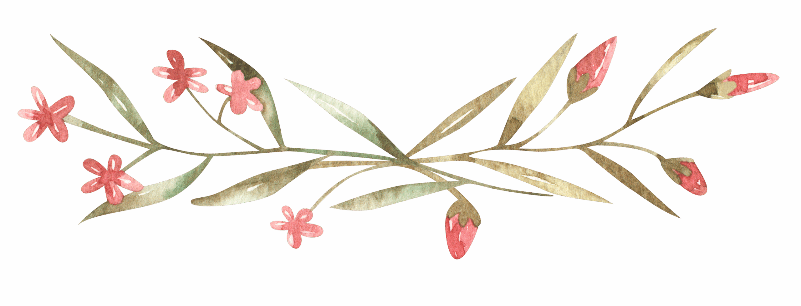 Floral accent scaled